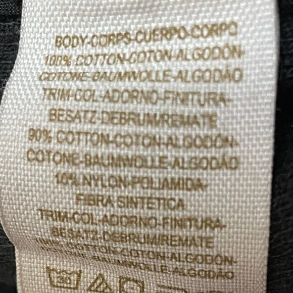 Free People Black Cotton Lace Enhanced Moto Jacket size small - Picture 9 of 12